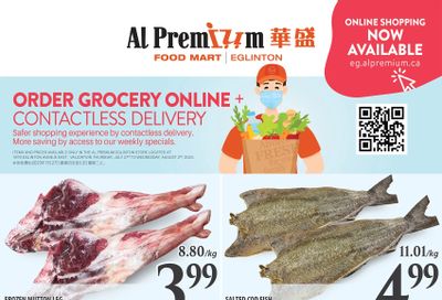 Al Premium Food Mart (Eglinton Ave.) Flyer July 27 to August 2