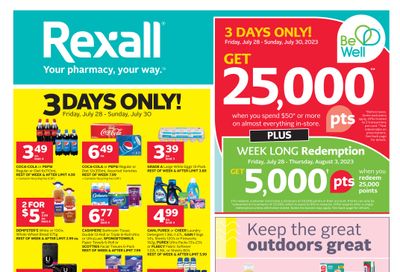 Rexall (ON) Flyer July 28 to August 3