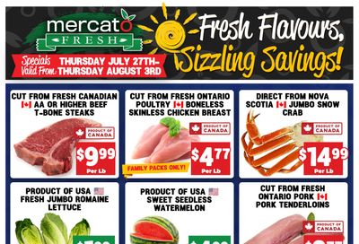 Mercato Fresh Flyer July 27 to August 3