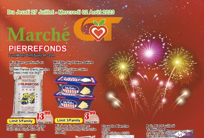 Marche C&T (Pierrefonds) Flyer July 27 to August 2