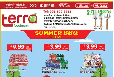 Terra Foodmart Flyer July 28 to August 3
