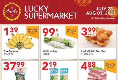 Lucky Supermarket (Edmonton) Flyer July 28 to August 3