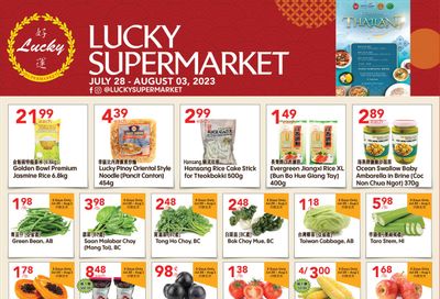 Lucky Supermarket (Calgary) Flyer July 28 to August 3