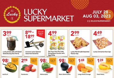 Lucky Supermarket (Surrey) Flyer July 28 to August 3