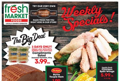 Fresh Market Foods Flyer July 28 to August 3