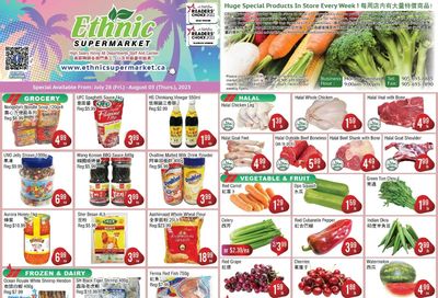 Ethnic Supermarket (Milton) Flyer July 28 to August 3
