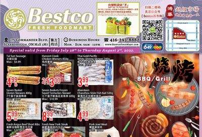 BestCo Food Mart (Scarborough) Flyer July 28 to August 3