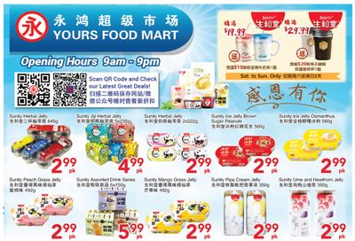 Yours Food Mart Flyer July 28 to August 3