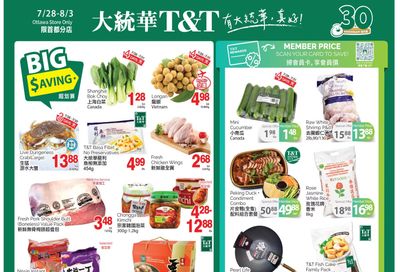 T&T Supermarket (Ottawa) Flyer July 28 to August 3