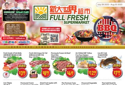 Full Fresh Supermarket Flyer July 28 to August 3