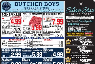 Butcher Boys Grocery Store Flyer July 28 to August 7
