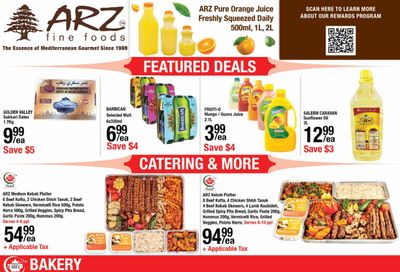 Arz Fine Foods Flyer July 28 to August 3