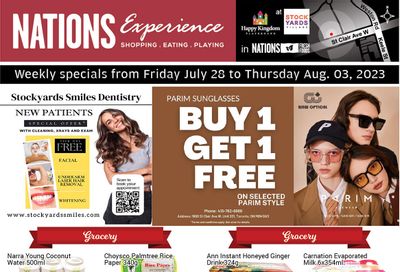 Nations Fresh Foods (Toronto) Flyer July 28 to August 3