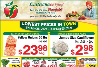 Fruiticana (Kelowna) Flyer July 28 to August 3