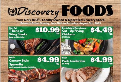 Discovery Foods Flyer July 30 to August 5