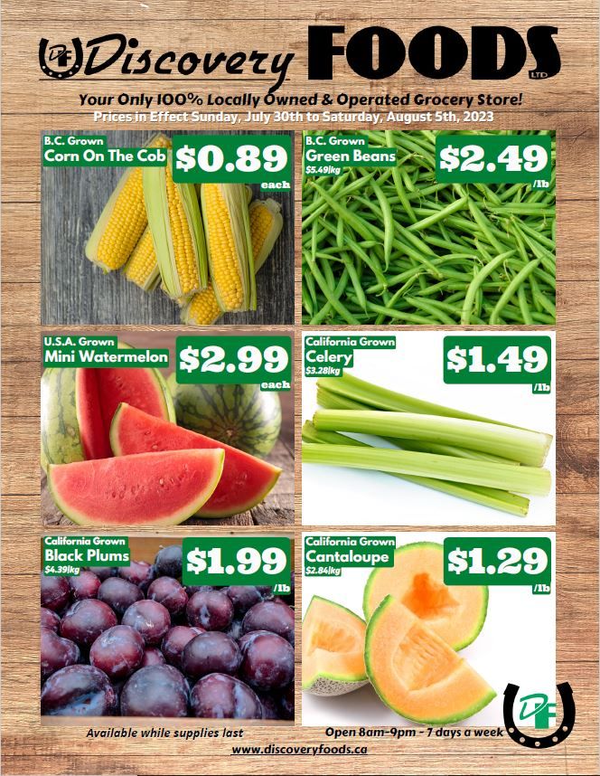 Discovery Foods Flyer July 30 to August 5