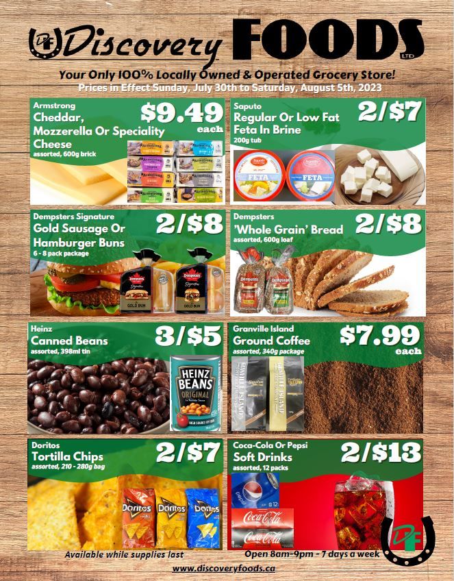Discovery Foods Flyer July 30 to August 5