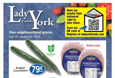 Lady York Foods Flyer July 31 to August 6