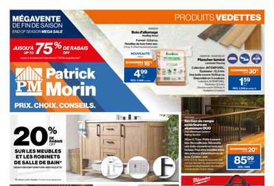 Patrick Morin Flyer August 3 to 9