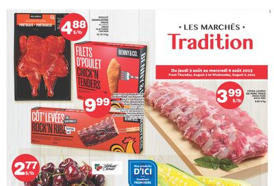 Marche Tradition (QC) Flyer August 3 to 9
