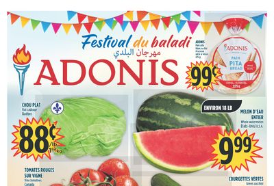 Marche Adonis (QC) Flyer August 3 to 9