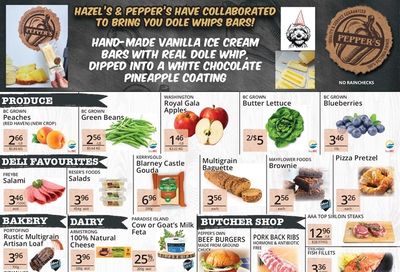 Pepper's Foods Flyer August 1 to 7