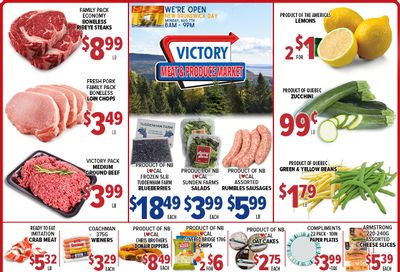 Victory Meat Market Flyer August 1 to 5