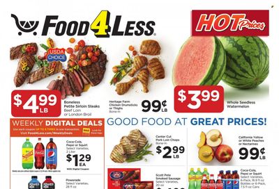 Food 4 Less (IL) Weekly Ad Flyer Specials July 26 to August 1, 2023