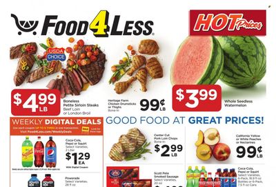 Food 4 Less (IN) Weekly Ad Flyer Specials July 26 to August 1, 2023
