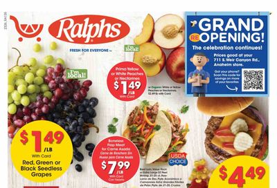 Ralphs (CA) Weekly Ad Flyer Specials July 26 to August 1, 2023