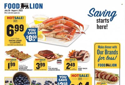 Food Lion (GA) Weekly Ad Flyer Specials July 26 to August 1, 2023