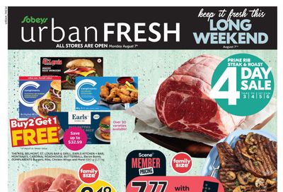 Sobeys Urban Fresh Flyer August 3 to 9