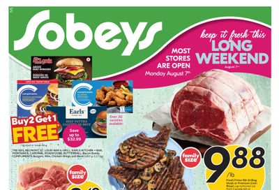 Sobeys (Atlantic) Flyer August 3 to 9