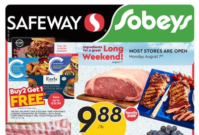 Sobeys/Safeway (AB, SK & MB) Flyer August 3 to 9