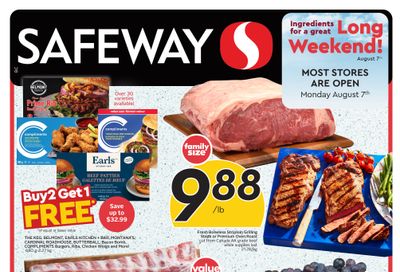 Safeway (BC) Flyer August 3 to 9