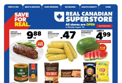 Real Canadian Superstore (West) Flyer August 3 to 9