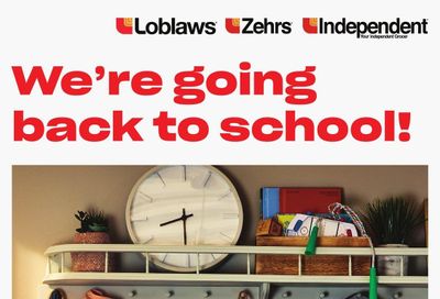 Zehrs Back To School Flyer August 3 to September 6