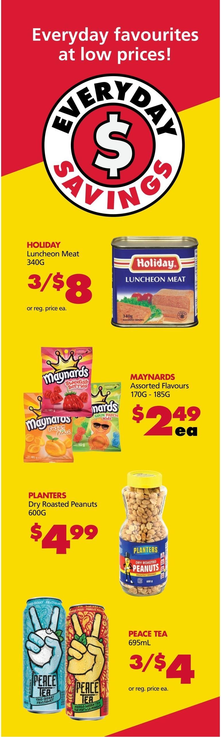 The Bargain Shop & Red Apple Stores Flyer August 3 to 9