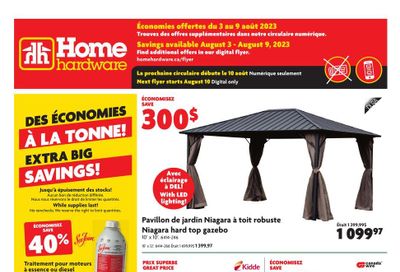 Home Hardware (QC) Flyer August 3 to 9