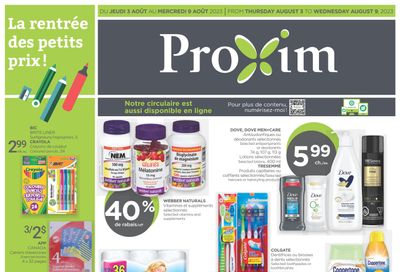 Proxim Flyer August 3 to 9