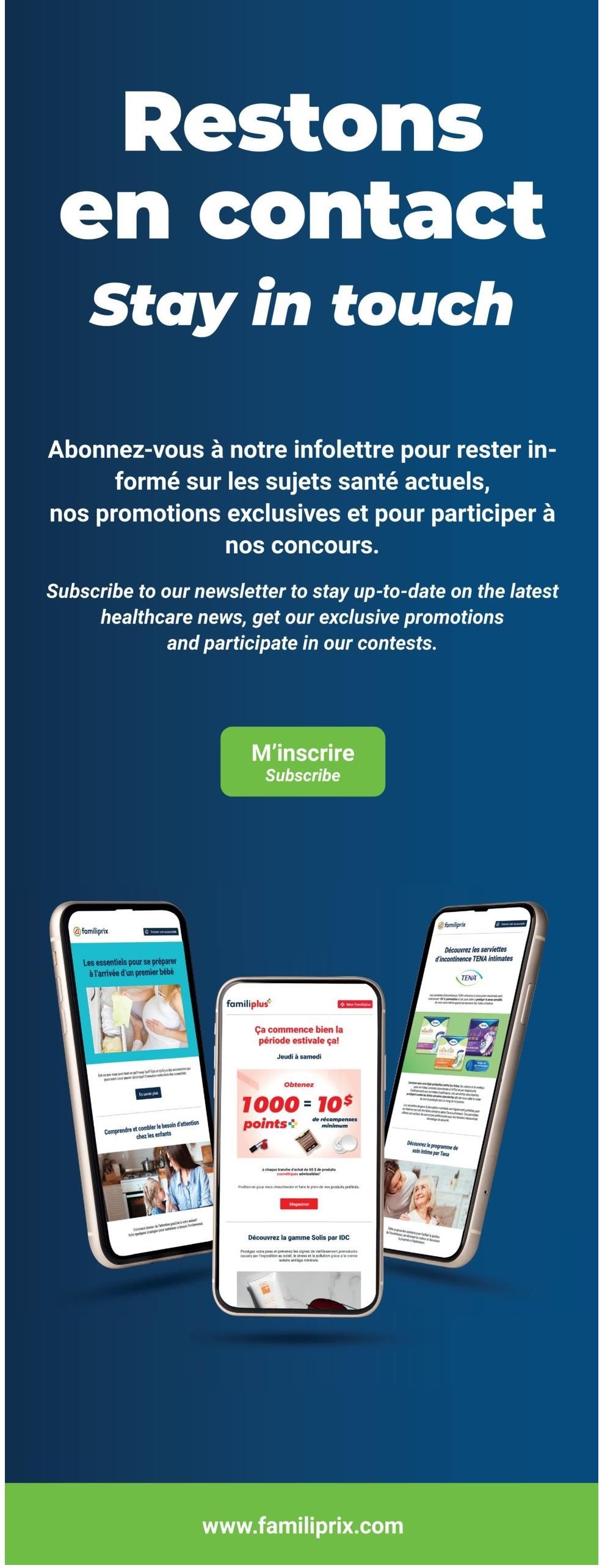 Familiprix Clinique Flyer August 3 to 9