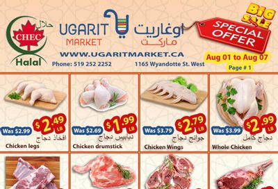 Ugarit Market Flyer August 1 to 7