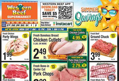 Western Beef (FL, NY) Weekly Ad Flyer Specials July 27 to August 2, 2023