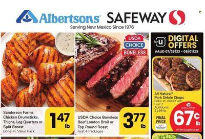 Safeway (NM) Weekly Ad Flyer Specials July 26 to August 1, 2023