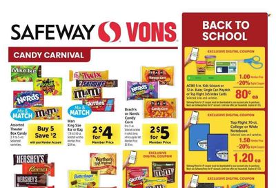 Safeway (CA) Weekly Ad Flyer Specials July 26 to August 1, 2023