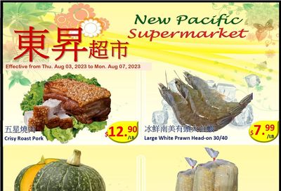 New Pacific Supermarket Flyer August 3 to 7