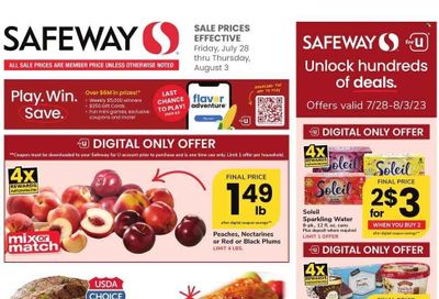 Safeway (DC) Weekly Ad Flyer Specials July 28 to August 3, 2023