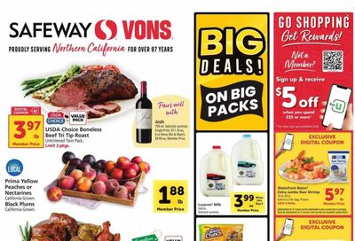 Safeway (CA) Weekly Ad Flyer Specials August 2 to August 8, 2023