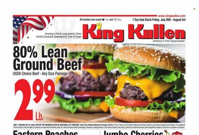 King Kullen (NY) Weekly Ad Flyer Specials July 28 to August 3, 2023