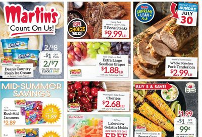 Martin’s (IN, MI) Weekly Ad Flyer Specials July 30 to August 5, 2023